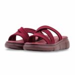Maroon Formal Slipper For Women PU0882 - View 3