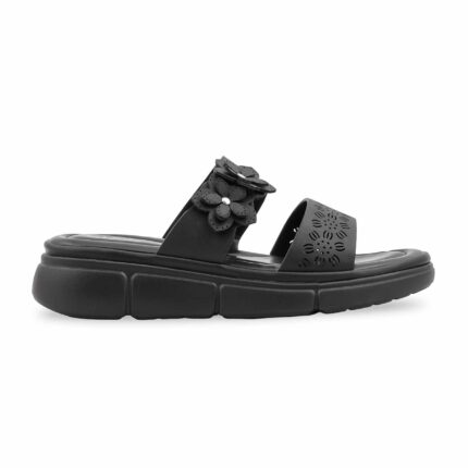 Black Formal Slipper For Women PU0883 - View 2