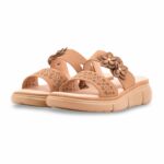 Beige Formal Slipper For Women PU0883 - View 3