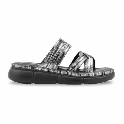 Black Formal Slipper For Ladies PU0884 - View 2