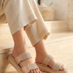 Golden Formal Slipper For Women PU0887 - View 1