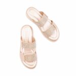 Golden Formal Slipper For Women PU0887 - View 7