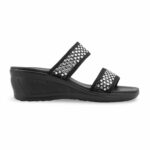 Black Formal Slipper For Ladies PU0888 - View 2