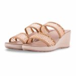 Beige Formal Slipper For Women PU0888 - View 5