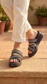 Black Formal Slipper For Women PU0889 - View 1