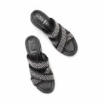 Black Formal Slipper For Women PU0889 - View 5