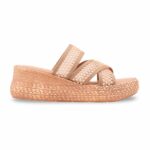 Beige Formal Slipper For Ladies PU0889 - View 2