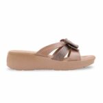 Beige Formal Slipper For Women PU0896 - View 4