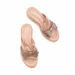 Beige Formal Slipper For Women PU0896 - View 7
