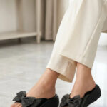 Black Formal Slipper For Women PU0898 - View 1