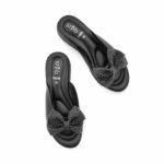 Black Formal Slipper For Women PU0898 - View 5