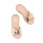 Golden Formal Slipper For Women PU0901 - View 5