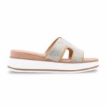 Beige Formal Slipper For Ladies PU0911 - View 2