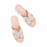 Beige Formal Slipper For Ladies PU0911 - View 5