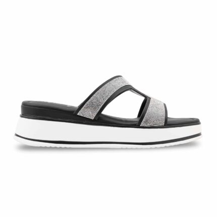 Black Formal Slipper For Ladies PU0912 - View 2