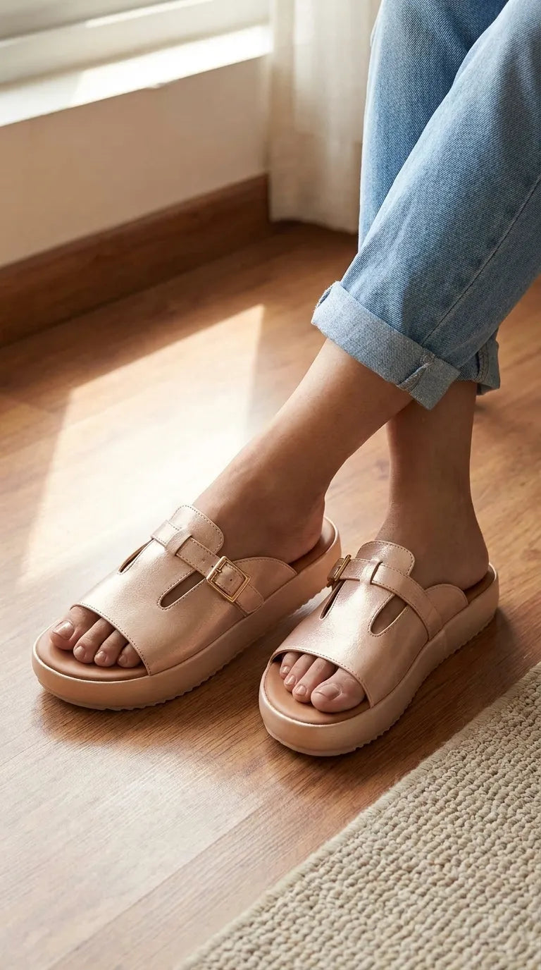 PU091814.jpg Fawn Formal Slipper For Women PU0918 - View 1