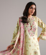 Green Lawn Straight Suit - View 4