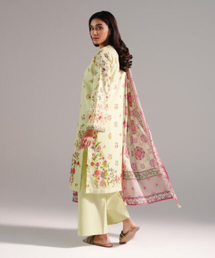 Green Lawn Straight Suit - View 1