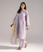 Lilac Lawn Straight Suit - View 1