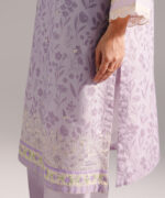 Lilac Lawn Straight Suit - View 4