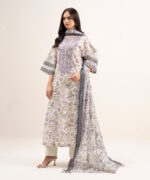 Unstitched 3-Piece Ensemble - View 1