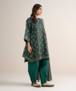 Green Lawn Unstitched Ensemble - View 5