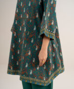 Green Lawn Unstitched Ensemble - View 3