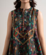 Multi Lawn Unstitched Ensemble - View 4