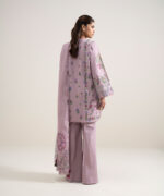 Light Purple Lawn Unstitched Ensemble - View 5