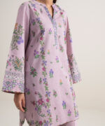 Light Purple Lawn Unstitched Ensemble - View 4