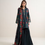 Black Lawn Unstitched Ensemble - View 1