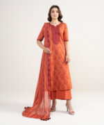 Unstitched 3-Piece Ensemble - View 1