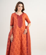 Unstitched 3-Piece Ensemble - View 2