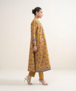 Mustard Lawn Unstitched Ensemble - View 4