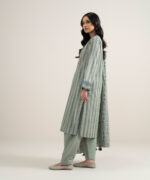 Sage Green Lawn Unstitched Ensemble - View 3