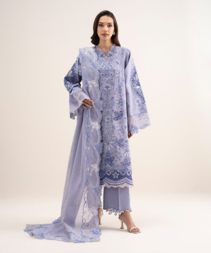 Unstitched 3-Piece Ensemble - View 1