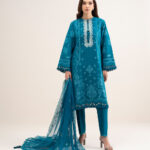 Unstitched 3-Piece Ensemble - View 1