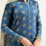 Unstitched 3-Piece Ensemble - View 1