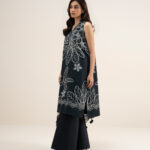 Black Lawn Unstitched Ensemble - View 1