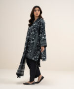 Black Lawn Unstitched Ensemble - View 1