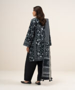 Black Lawn Unstitched Ensemble - View 3