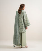 Sage Green Lawn Unstitched Ensemble - View 2