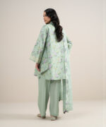 Light Mint Lawn Unstitched Ensemble - View 2