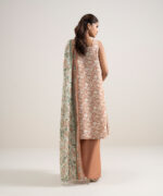 Dull Orange Lawn Unstitched Ensemble - View 4