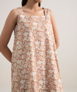 Dull Orange Lawn Unstitched Ensemble - View 3