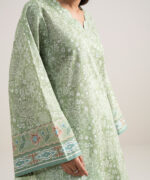Sage Green Lawn Unstitched Ensemble - View 4