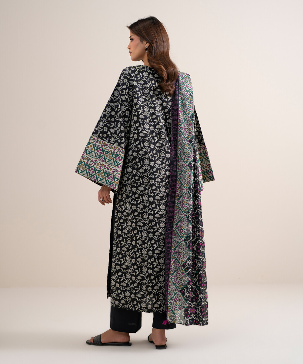 Unstitched 3-Piece Ensemble - View 1 Unstitched 3-Piece Ensemble - View 1