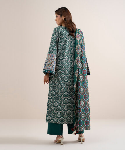 Unstitched 3-Piece Ensemble - View 1