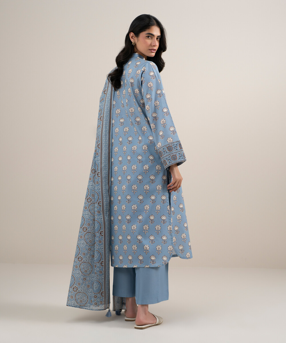 Unstitched 3-Piece Ensemble - View 1 Unstitched 3-Piece Ensemble - View 1
