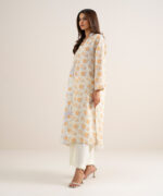 Multi Lawn Unstitched Ensemble - View 1